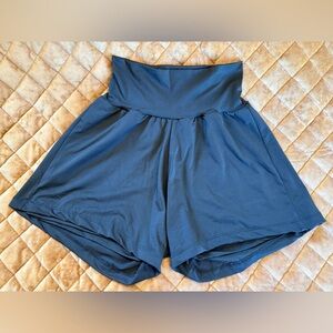 Black High-Waisted Shorts